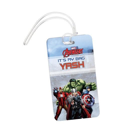 Avengers luggage tag discount