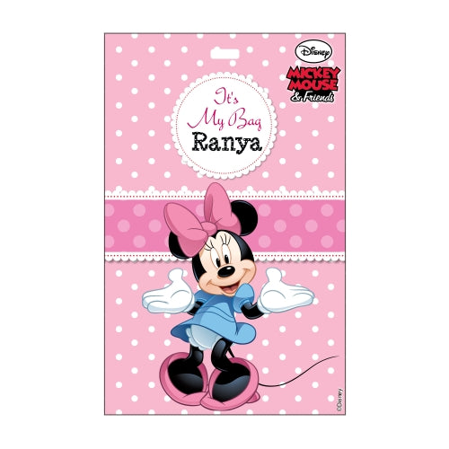 Minnie Mouse Theme Luggage Tags Buy Minnie Mouse Themed Luggage Tags PRETTY UR PARTY