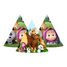 Masha and The Bear Party Decorations Package - 70 pieces BIRTHDAYS Pretty UR Party   
