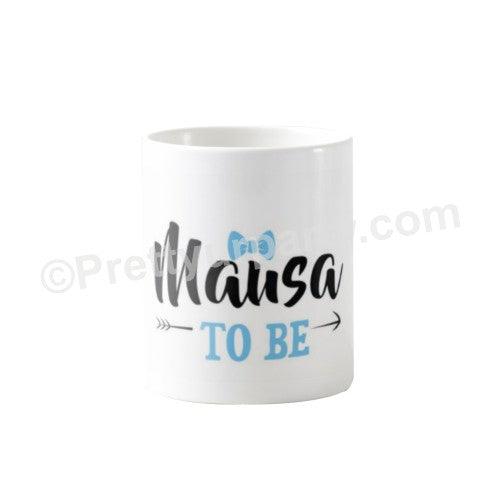 Mausa to Be Baby Shower Mug BABY SHOWER Pretty UR Party   
