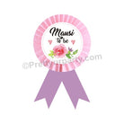 Handcrafted Mausi to be Rosette Badge BABY SHOWER Pretty UR Party   