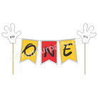 One Mickey Cake Bunting THEME PARTIES Pretty UR Party   