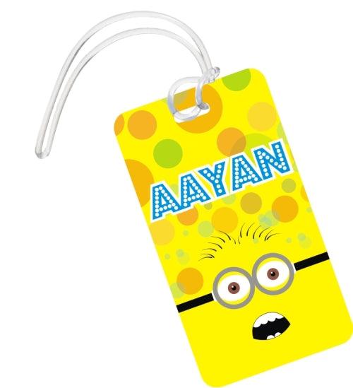 Despicable Me Minions Inspired Luggage Tags PERSONALISED Pretty UR Party   