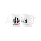 Mom-Dad to Be Baby Shower Couple Mug BABY SHOWER Pretty UR Party   