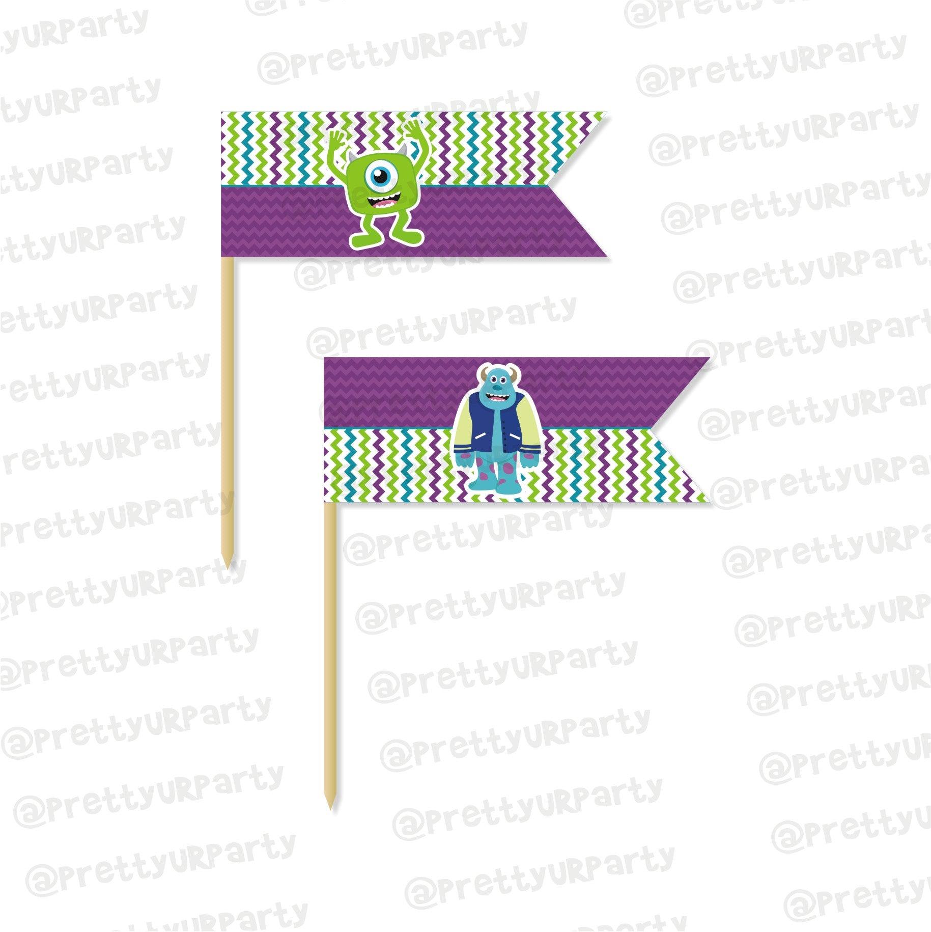 Monsters Inc. Theme Picks THEME PARTIES Pretty UR Party   