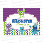 Monsters Inc. Theme Entrance Banner / Door Sign THEME PARTIES Pretty UR Party Default Title  