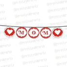Red Polka Dots Mothers Day Bunting ALL PARTY SUPPLIES Pretty UR Party   