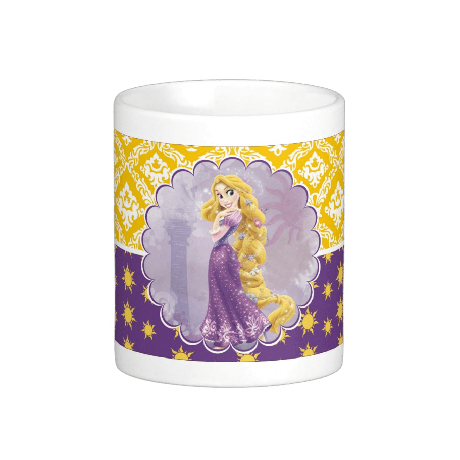 Personalised Tangled / Rapunzel Mug THEME PARTIES Pretty UR Party Default Title  