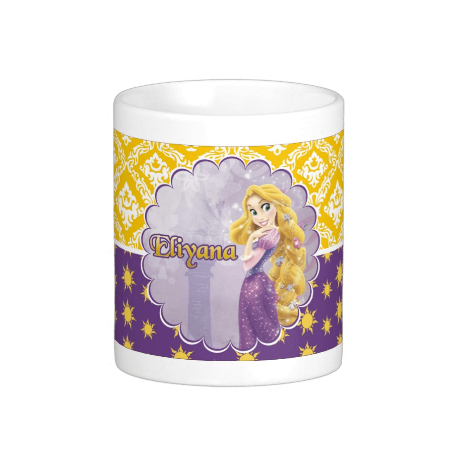 Personalised Tangled / Rapunzel Mug THEME PARTIES Pretty UR Party   