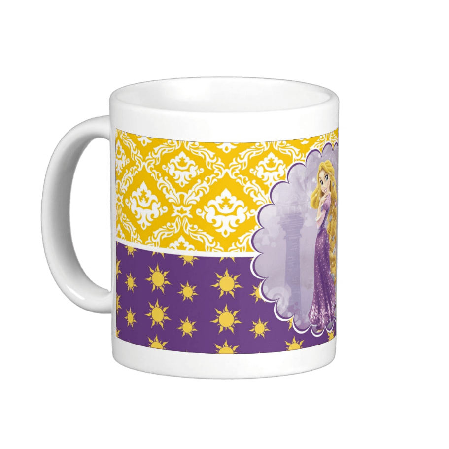 Personalised Tangled / Rapunzel Mug THEME PARTIES Pretty UR Party   