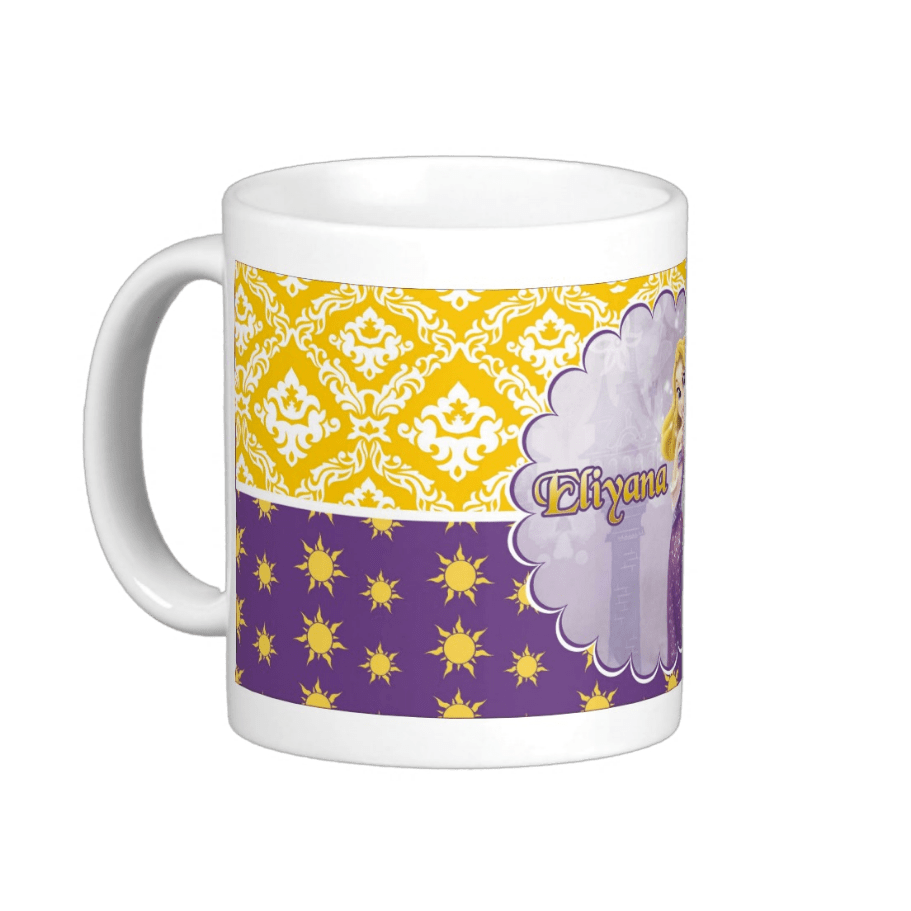 Personalised Tangled / Rapunzel Mug THEME PARTIES Pretty UR Party   