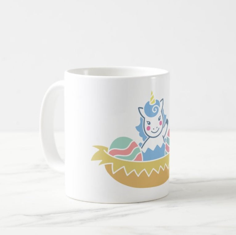 Personalised Unicorn Mug 07 THEME PARTIES Pretty UR Party   