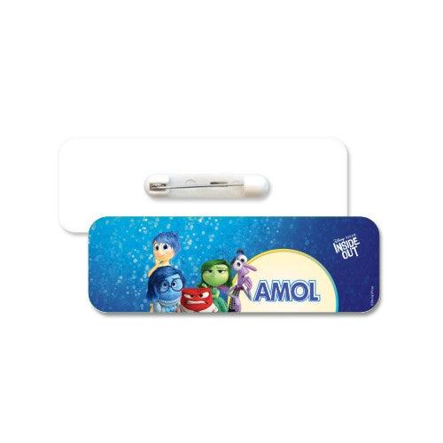 Inside Out Badge / Name Tag PERSONALISED Pretty UR Party   