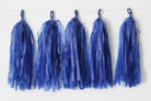 Navy Blue Tassel Garland Kit - Set of 5 THEME PARTIES Pretty UR Party   