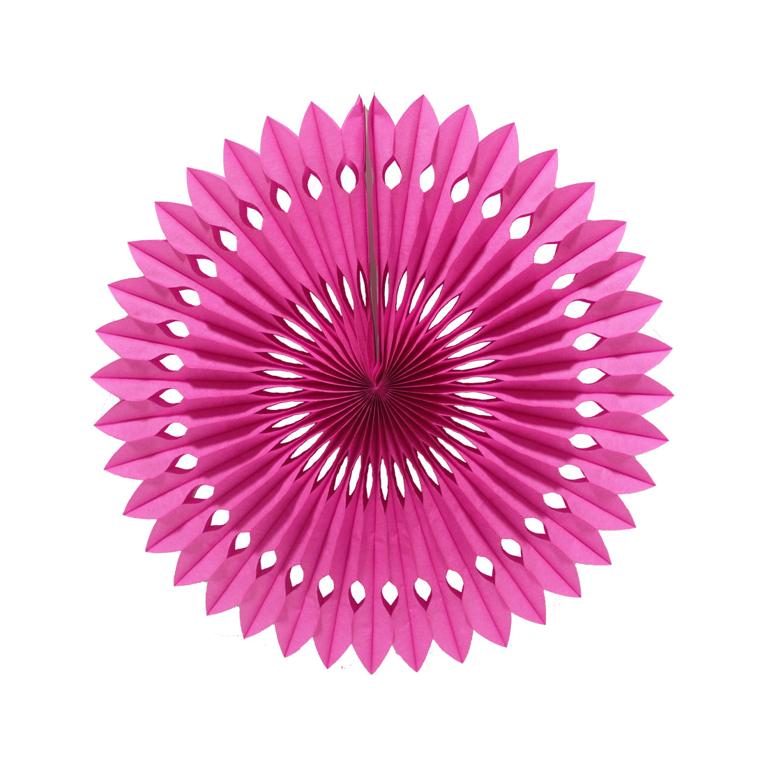 Designer Pink Paper Fans ALL PARTY SUPPLIES Pretty UR Party 20 cms  