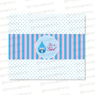 Pink and Blue Chocolate Wrappers BABY SHOWER Pretty UR Party Default Title  