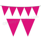 Pink Plain Bunting BABY SHOWER Pretty UR Party Default Title  