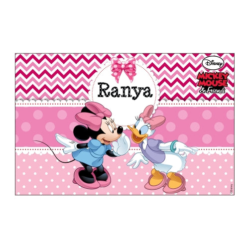 Minnie Mouse personalized Placemats PERSONALISED Pretty UR Party   