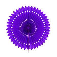 Designer Purple Paper Fans ALL PARTY SUPPLIES Pretty UR Party   
