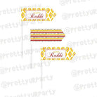 Pink and Green Floral Rakhi Picks ALL PARTY SUPPLIES Pretty UR Party   