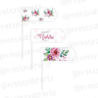 Pink and Green Floral Rakhi Picks ALL PARTY SUPPLIES Pretty UR Party Default Title  
