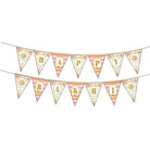 Pink and Orange Floral Rakhi Theme Bunting ALL PARTY SUPPLIES Pretty UR Party Default Title  