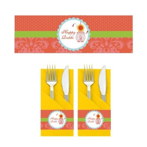 Vintage Rakhi Napkin Rings ALL PARTY SUPPLIES Pretty UR Party Default Title  