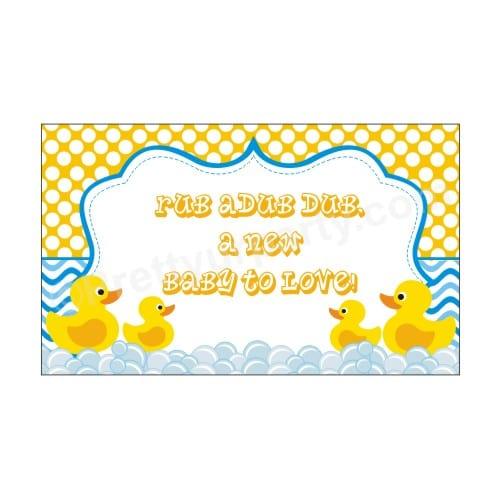 Rubber Duck Baby Shower Backdrop – PRETTY UR PARTY