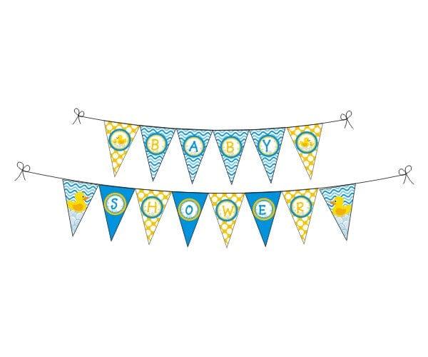 Rubber Ducky Baby Shower Party Decorations BABY SHOWER Pretty UR Party   