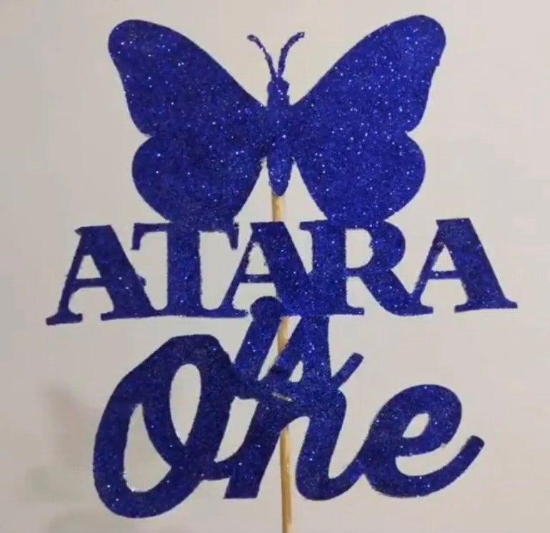 Butterfly Cake Topper HANDCRAFTED Pretty UR Party   