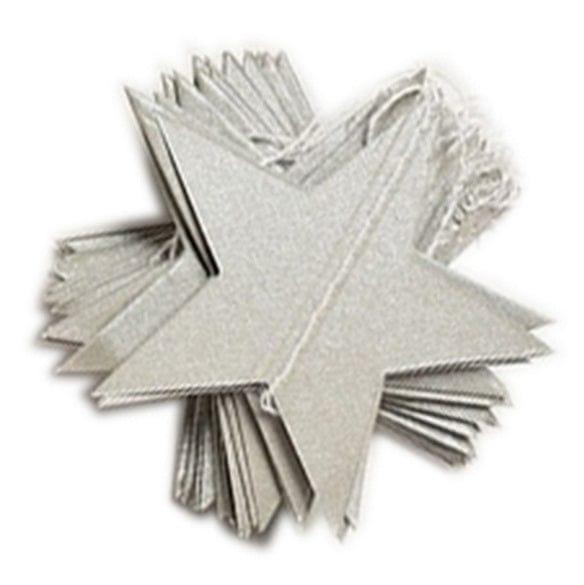 Silver Stars Paper Garland DECORATIONS Pretty UR Party   