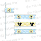 Baby Mickey Mouse 1st birthday Drink Straws ALL PARTY SUPPLIES Pretty UR Party   