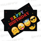 Emoji Theme Table Mats THEME PARTIES Pretty UR Party   