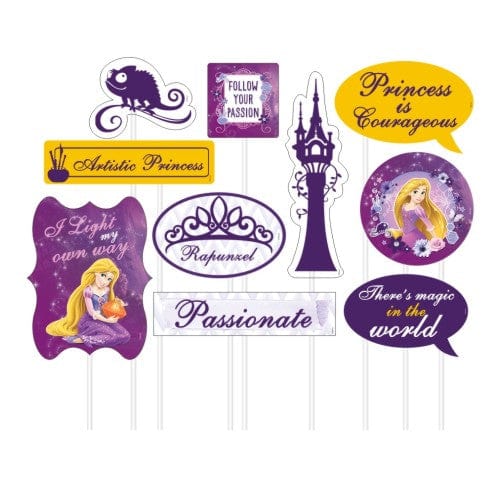 Tangled / Rapunzel Photo Booth Prop ACCESSORIES Pretty UR Party   