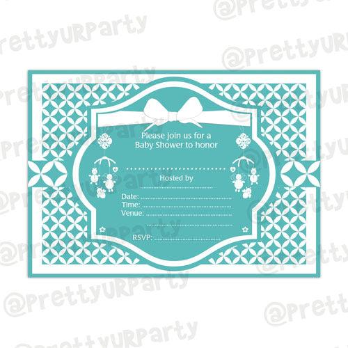 Baby & Co. Invitations BABY SHOWER Pretty UR Party Default Title  