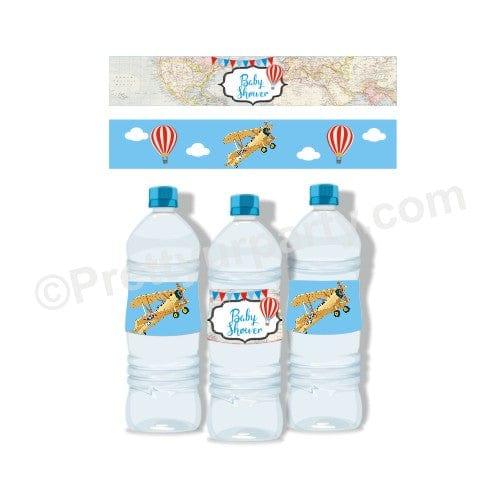 Travel Baby Shower Bottle Labels BABY SHOWER Pretty UR Party Default Title  