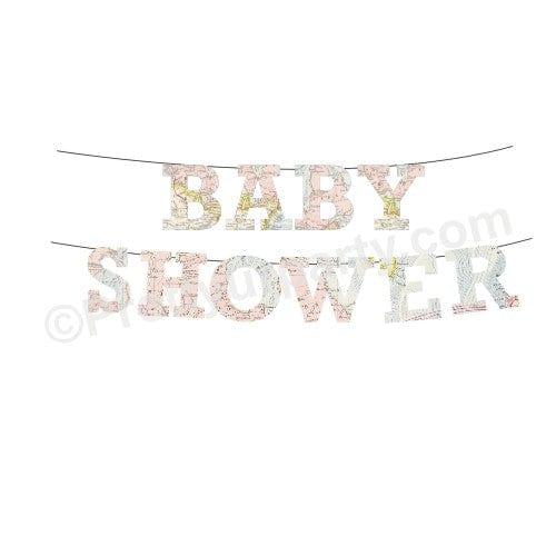 Travel Baby Shower Letter Bunting BABY SHOWER Pretty UR Party   