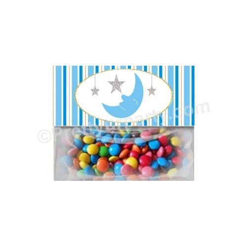 Twinkle Boy Baby Shower Treat Bag Toppers BABY SHOWER Pretty UR Party   
