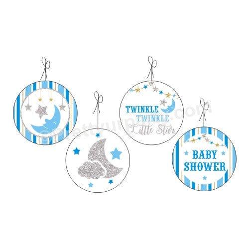 Twinkle Boy Baby Shower Danglers BABY SHOWER Pretty UR Party Default Title  