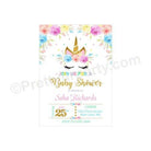 Unicorn Baby Shower Invitations BABY SHOWER Pretty UR Party Default Title  