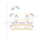 Unicorn Baby Shower Straws BABY SHOWER Pretty UR Party   
