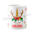 Unicorn Christmas Mug ALL PARTY SUPPLIES Pretty UR Party Default Title  