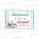 Ice Cream Theme Entrance Banner / Door Sign THEME PARTIES Pretty UR Party Default Title  