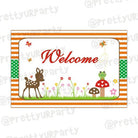 Woodland/Forest Entrance Banner / Door Sign THEME PARTIES Pretty UR Party Default Title  