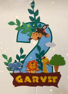 Jungle Cake Topper HANDCRAFTED Pretty UR Party   