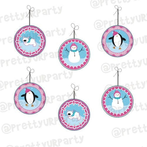 Winter Wonderland Danglers THEME PARTIES Pretty UR Party Default Title  