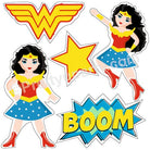 Wonder Woman Theme Cutouts THEME PARTIES Pretty UR Party   