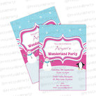 Winter Wonderland Invitations THEME PARTIES Pretty UR Party Default Title  