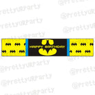 Batman Inspired Wrist Bands - Pack of 10 THEME PARTIES Pretty UR Party Default Title  