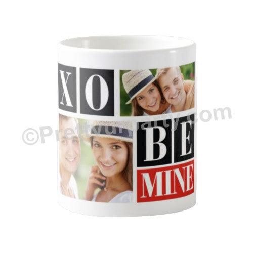 Happy Valentines Day Be Mine with Photo Mug ALL PARTY SUPPLIES Pretty UR Party   